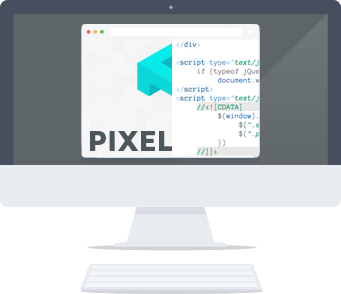 iMac graphic with browser open